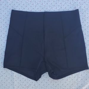 Athletic Flattering High Waisted Black Shorts